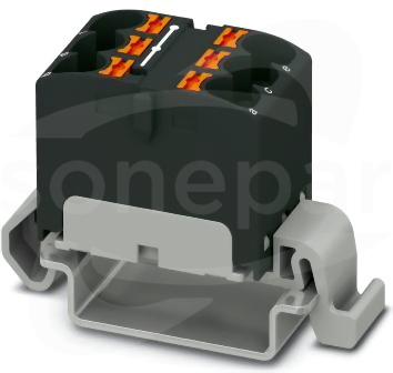 PTFIX 6X4-NS35A BK Blok rozdzielczy