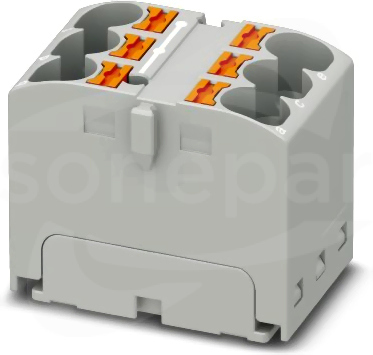 PTFIX 6X4-G GY Blok rozdzielczy