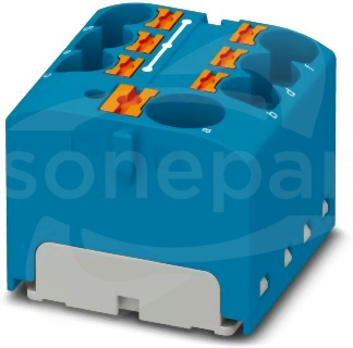 PTFIX 10/6X4-G BU Blok rozdzielczy