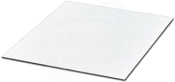 GPK 300X280X1,5 WH/BK Płytka do grawerowania