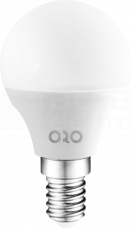ORO TOTO G45 8W/830 900lm E14 Źródło LED kulka (E)