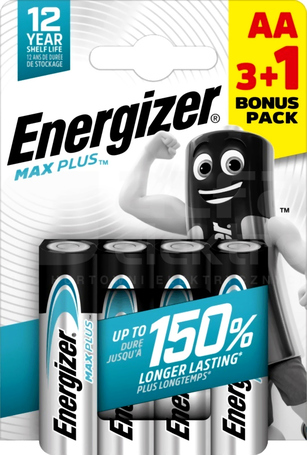 MAX PLUS AA LR6 (3+1szt) Bateria alkaliczna