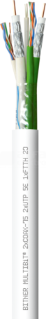 MULTIBIT 2xCOAX-75 2xUTP5E 1xFTTH2J Przewód teleinformatyczny