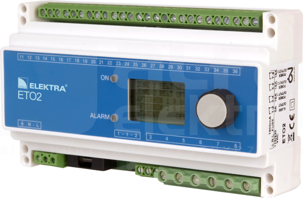 ETO2-4550 0..5st.C 3x16A Regulator temperatury
