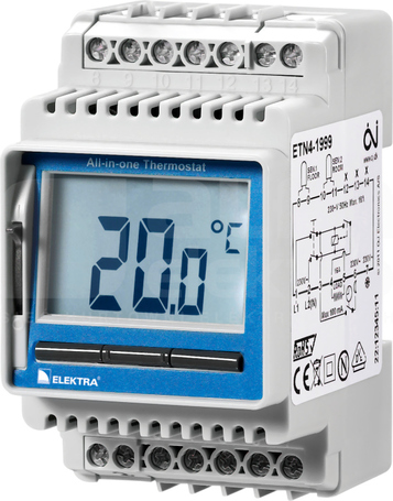 ETN4 1999 -19,5..70st.C 16A Regulator temperatury