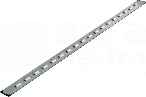 RT-L500-S-AL 500x25x0,8mm Listwa montażowa do koryt dachowych