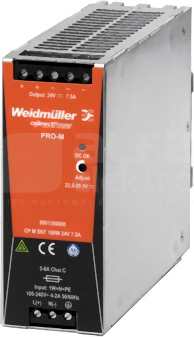 CP-M SNT 180W 24V 7,5A Zasilacz jednofazowy