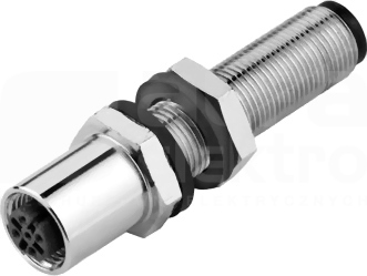 SAI-WDF 5P M12 60mm Gniazdo przepustowe