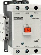 MC-85A 85A 45kW 1NO+1NC 42VAC Stycznik METASOL 3P