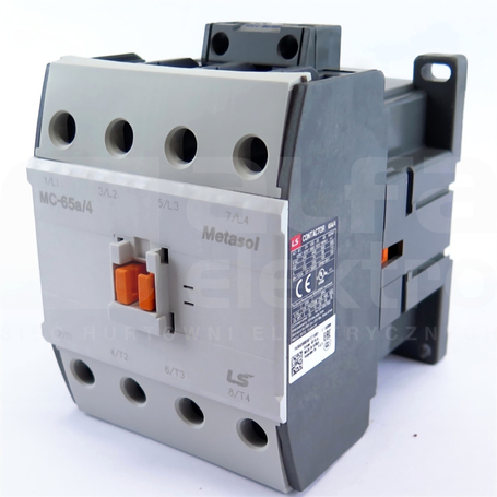 MC-50A 50A 22kW 1NO+1NC 24VAC Stycznik METASOL 4P