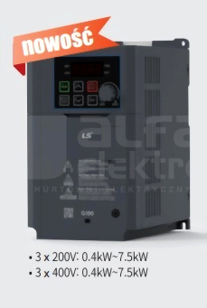 LV0022G100-4EOFN 2,2kW 3x380-480VAC Falownik LS