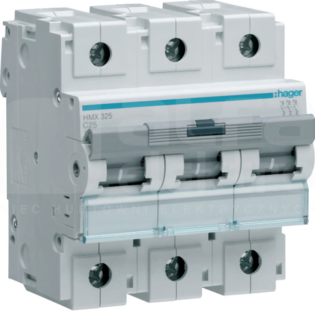 HMX325 3P C25A Wyłącznik nadprądowy 50kA