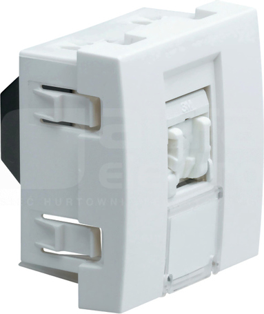 SYSTO 2M RJ45 UTP kat5e bia Gniazdo teleinf.