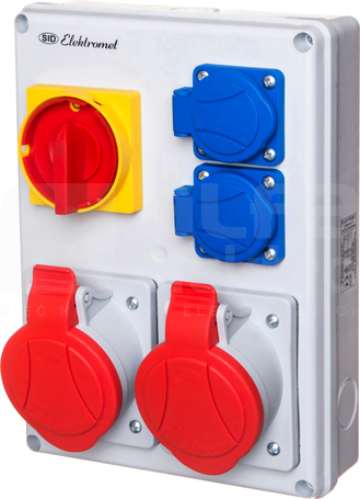 RSK-1 2x32A/400V 2x16A/230V Rozdzielnica stacjonarna