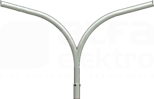 W NT-1,0 ST-Y 2r/1,0m/15st/fi60 wysięgnik 2-ramienny