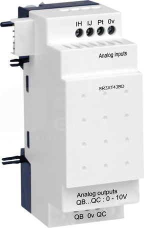 SR3XT43BD 24VDC ZELIO LOGIC ROZSZERZENIE 2AI 2AO