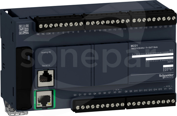 M221 TM221CE40U  RJ45 24 wejść 16 wyjść  NPN 24VDC  kompaktowy