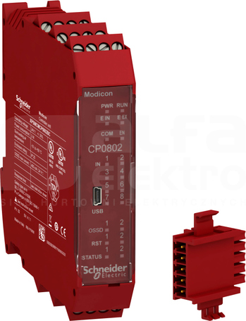 XPSMCMCP0802BC KONTROLER BEZPIECZEŃSTWA MODUŁOWY