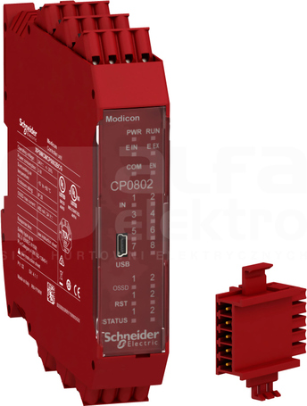 XPSMCMCP0802BCG KONTROLER BEZPIECZEŃSTWA MODUŁOWY