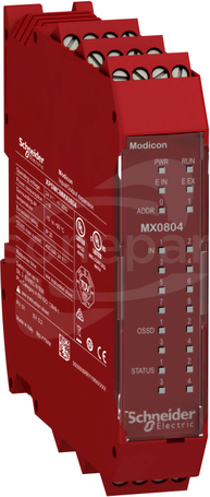 Modicon MCM XPSMCMMX0804 8 WE 4 OSSD śrubowy Moduł rozszerzający