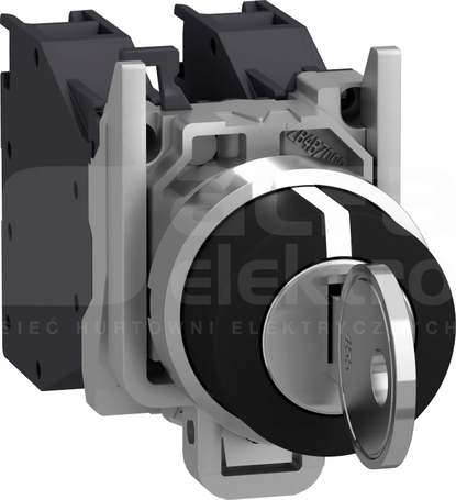 XB4BG03 2N/O, 3 POLOZENIA ST PRZELACZNIK Z KLUCZYKIEM 455