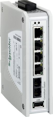 Switch niezarządzalny – 4TX/1FX-MM Switch