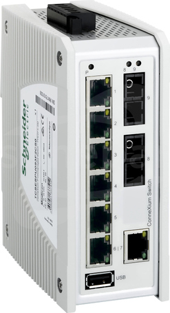 Switch niezarządzalny – 7TX/2FX-SM Switch