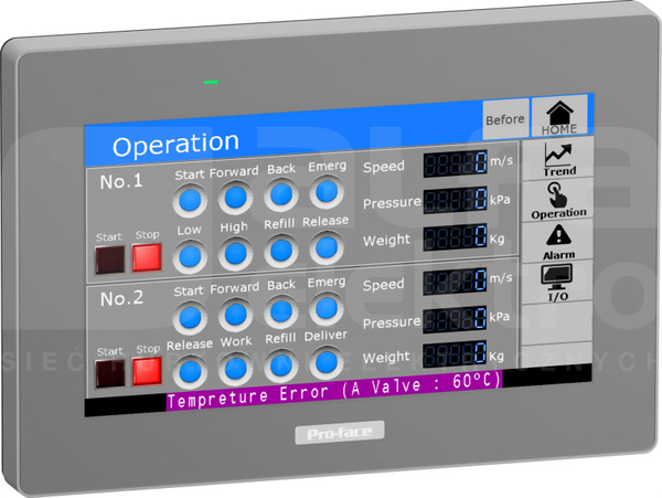 PFXSTM6400WADE GP-ProEX Panel Basic Modułowy 7"