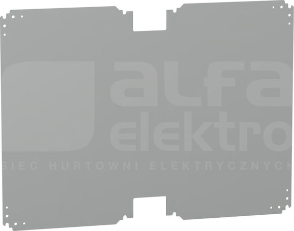 PŁYTA MONT.OCYNKOWANA PEŁNA 750x1000