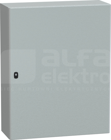 OBUDOWA SPACIAL 3D Z PŁYTĄ 1000x800x300 RAL7035 metalowa