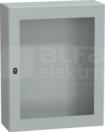 OBUDOWA SPACIAL 3D Drzwi T 1000X800X300 RAL7035 metalowa