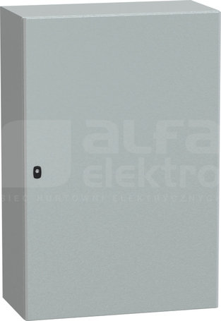 OBUDOWA SPACIAL 3D Z PŁYTĄ 1200X800X400 RAL7035 metalowa