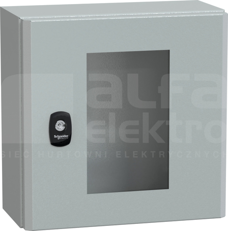 OBUDOWA SPACIAL 3D 300X300X150 DRZWI PRZEZROCZ. metalowa