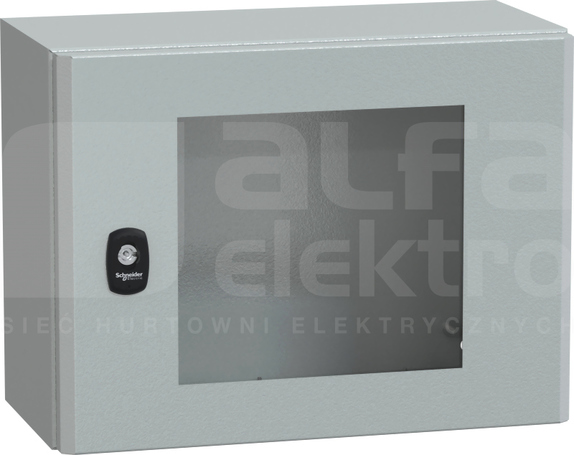 OBUDOWA SPACIAL 3D 300X400X200 DRZWI PRZEZROCZ. metalowa