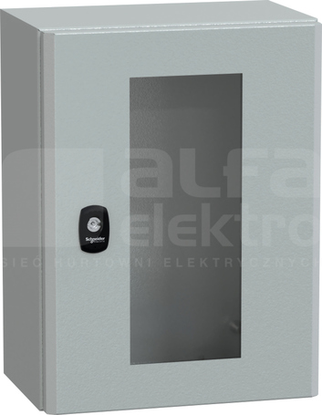 OBUDOWA SPACIAL 3D 400X300X200 DRZWI PRZEZROCZ. metalowa