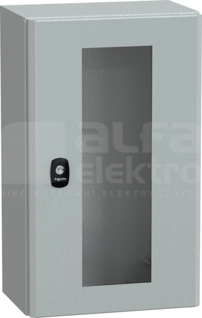 OBUDOWA SPACIAL 3D 500X300X200 DRZWI PRZEZROCZ. metalowa