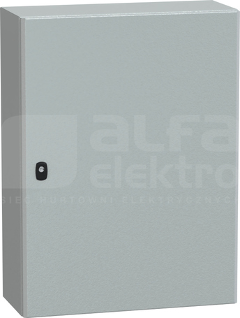 OBUDOWA SPACIAL 3D Z PŁYTĄ 800x600x250 RAL7035 metalowa