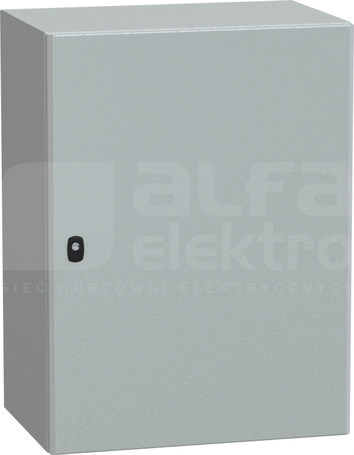 OBUDOWA SPACIAL 3D Z PŁYTĄ 800x600x400 RAL7035 metalowa
