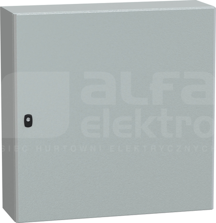 OBUDOWA SPACIAL 3D Z PŁYTĄ 800x800x250 RAL7035 metalowa