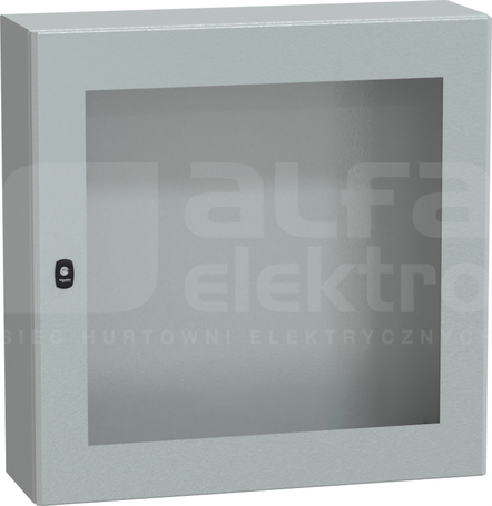 OBUDOWA SPACIAL 3D 800x800x250 DRZWI PRZEZROCZ metalowa