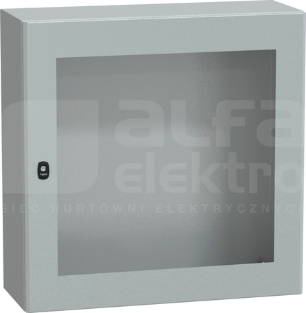 OBUDOWA SPACIAL 3D 800X800X300 DRZWI PRZEZROCZ metalowa