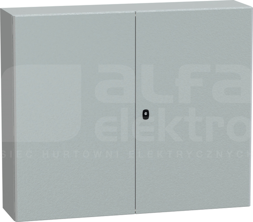 OBUDOWA SPACIAL 3D Z PŁYTĄ 1000X1200X300 2 DRZW.RAL7035 metalowa
