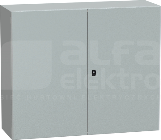 OBUDOWA SPACIAL 3D Z PŁYTĄ 1000X1200X400 2 DRZW.RAL7035 metalowa