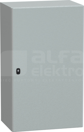 OBUDOWA SPACIAL 3D Z PŁYTĄ 1000X600X400 RAL7035 metalowa