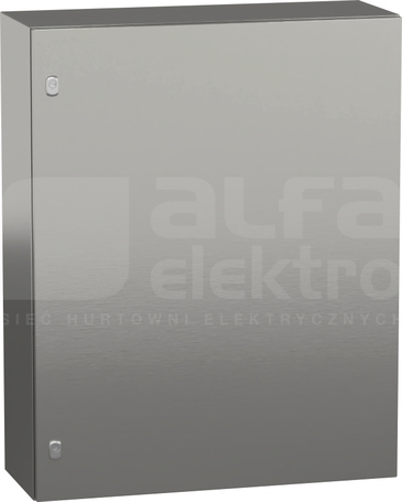SKRZYNKA ZE STALI NIERDZEWN. 1000X800X300 metalowa