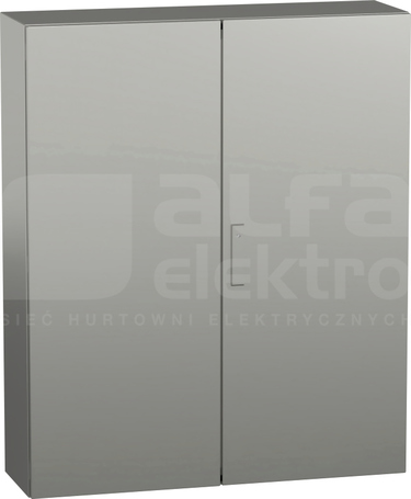 SKRZYNKA ZE STALI NIERDZEWN. 1200x1000x300 metalowa