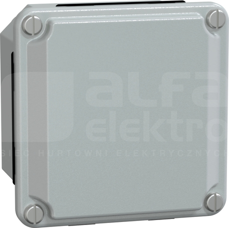 SKRZYNKA STALOWA IP55 85x85x49 metalowa