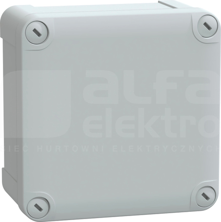 PUSZKA 116x116x62 IP66 PC Pokrywa pełna z tworzywa