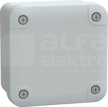 PUSZKA 89x89x54 ABS IP66 Pokrywa pełna z tworzywa