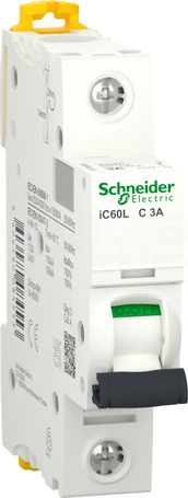 iC60L 1P C3A 15kA Wyłącznik nadprądowy